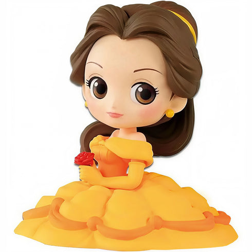 【迷你版】Banpresto 迪士尼公主 美女與野獸 貝兒公主  景品模型 正常色 A款